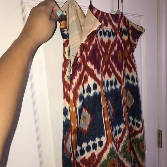 Anthropologie Burning Torch Multicolor Dress - Picture 4 of 8